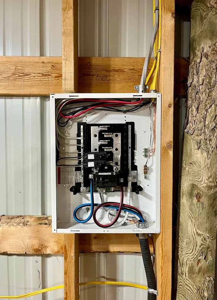 Sub-panel installation by Thomson Electric